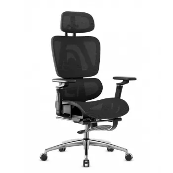 Silla de oficina mark adler Expert 7.9 negra – silla giratoria ergonómica, tejido negro, modelo MA-EXPERT 7.9 negro