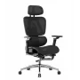 Silla de oficina mark adler Expert 7.9 negra – silla giratoria ergonómica, tejido negro, modelo MA-EXPERT 7.9 negro
