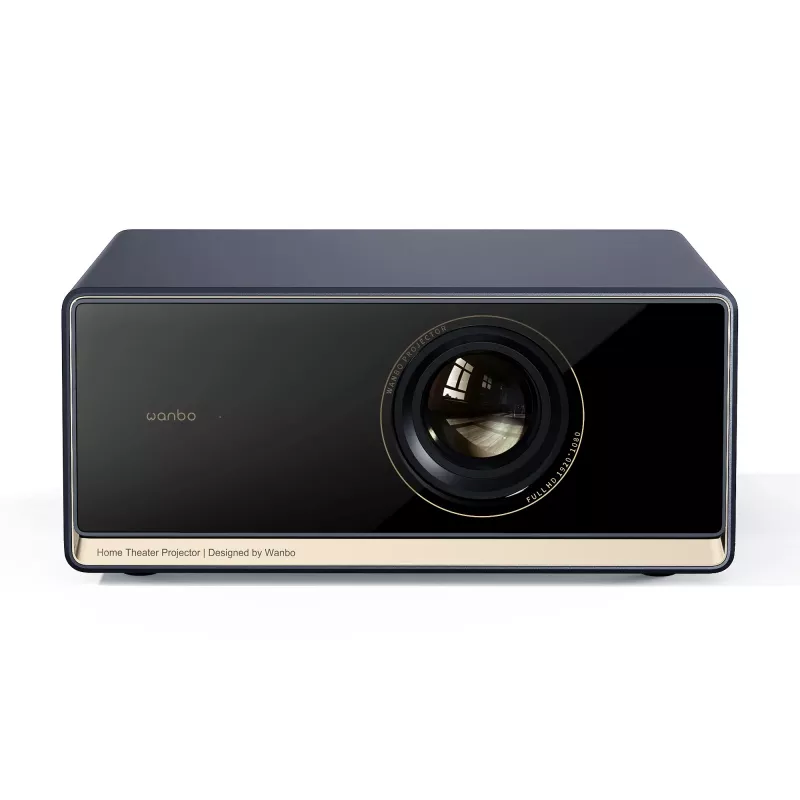Proyector WANBO X5 Pro — 1100 lúmenes ANSI, LCD, 1080p (1920x1080), 16:9, HDR10, Google TV, azul
