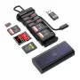 Lector de tarjetas Freewell FW-CR02-PRO para tarjetas CF Tipo A/B, SD y microSD (TF)