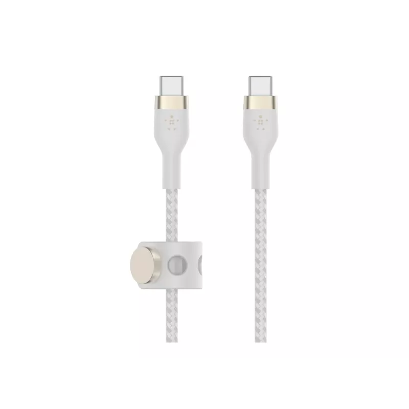 Cable USB Belkin BOOST↑CHARGE PRO Flex 2m USB C blanco
