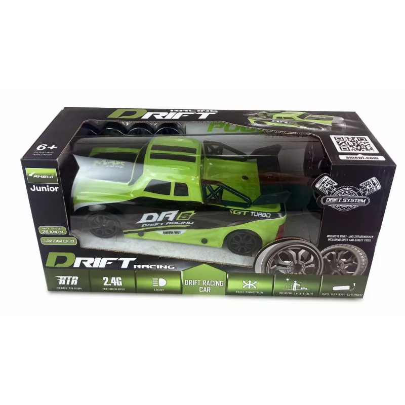 Coche de carreras on-road Amewi 21101 motor eléctrico 1:18 1200 mAh