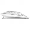 Sharkoon OfficePal K30W Blanco DE-Layout Rubberdome