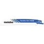 Hoja de sierra de sable Metabo FLEXIBLE FAST METAL para metal, tubos, chapa, perfiles 5 uds. Longitud 1