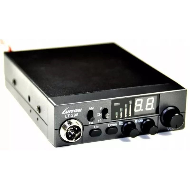 Emisora de CB Luiton LT-298 ASQ AM/FM conector de mechero Negra