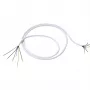 Cable de alimentación Bachmann 119.280, blanco, 1,5 m, 250 V, 16 A
