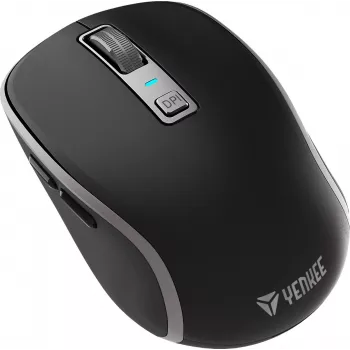 Ratón inalámbrico Dual WiFi+Bluetooth, batería recargable, 5 botones