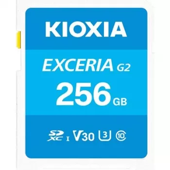 Memoria flash Kioxia 256GB SDXC UHS-I EXCERIA G2