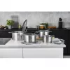 ZWILLING SIMPLIFY 66870-004-0 set de ollas acero inoxidable 4 pzas. plata negro