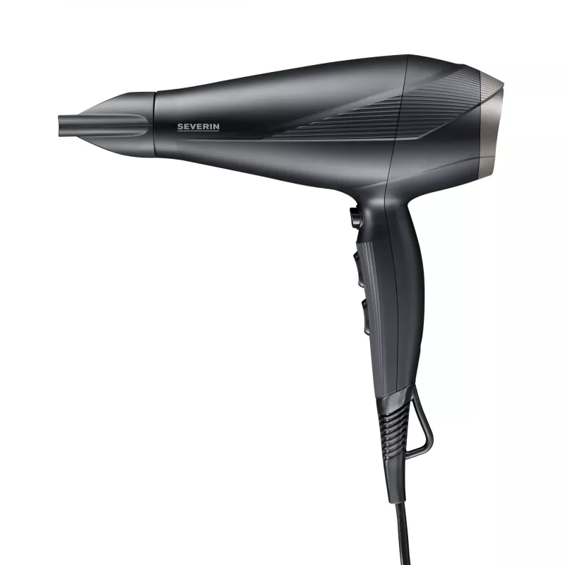 Severin HT 0167 secador de pelo, 2300 W, negro/plata