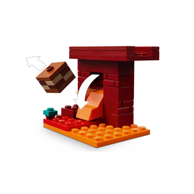 LEGO MINECRAFT 21266 La batalla de lava del Nether