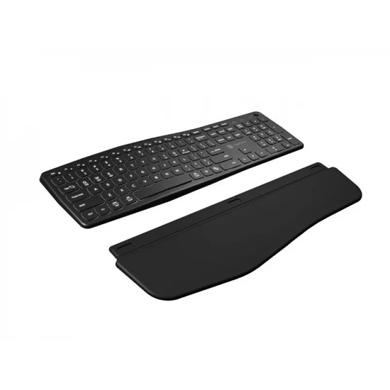 Teclado NATEC PORIFERA Home/Office Bluetooth QWERTY US International negro
