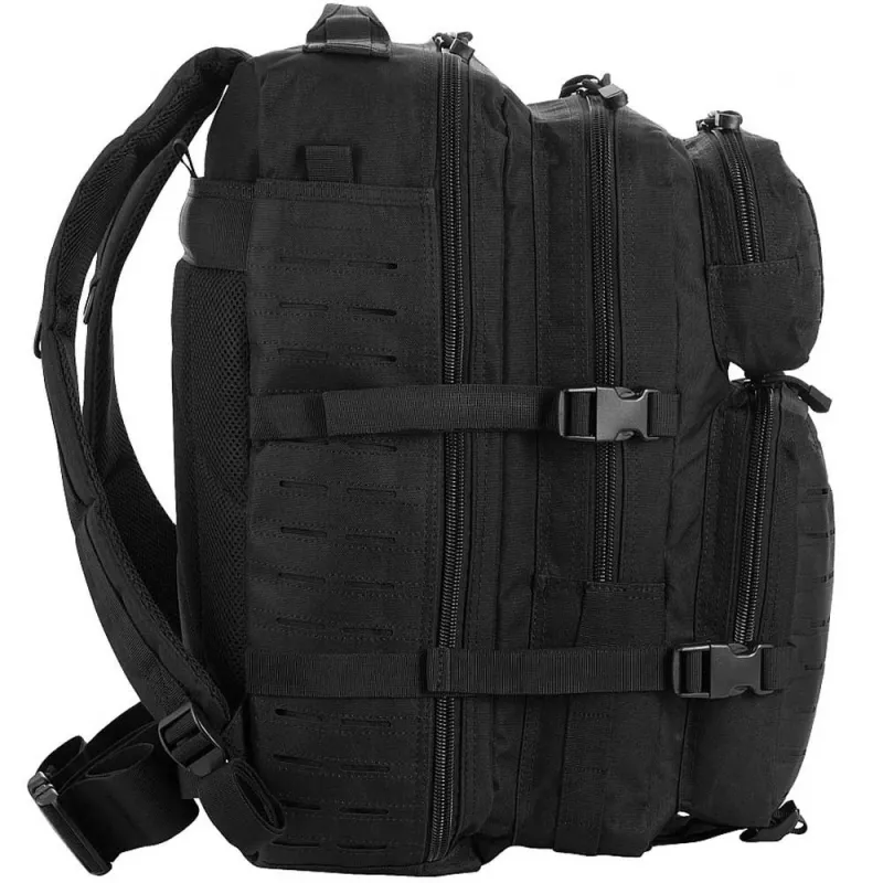 Mochila M-TAC Large Assault Pack Laser Cut - negra