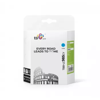 Cartucho de tinta TB compatible S Brother LC 985 CY 100% N