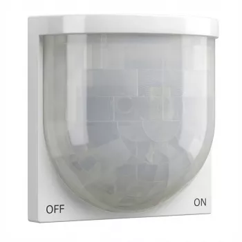 Gira S3000 sensor de conmutación 537603 — detector de movimiento con 2,20 m de alcance, Komfort BT, System 55, blanco
