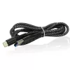 everActive CC-25C cargador de coche, 2x USB 12 W, con cable USB-C