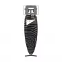 Tabla de planchar de tamaño completo Taurus 994178000 – 410 x 1250 mm, altura ajustable hasta 930 mm, funda de algodón, negra