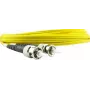 Cable de conexión de fibra óptica CBO SFP3333BU3MK 3 m, 2× conector ST, G.657.A1, amarillo, monomodo