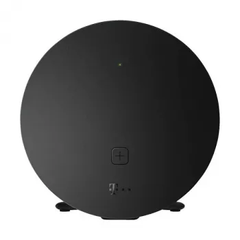 Router de escritorio/mástil inalámbrico Telekom 40824613 — doble banda 2,4/5 GHz, Wi‑Fi 6 (802.11ax), Gigabit Ethernet, antenas internas, negro