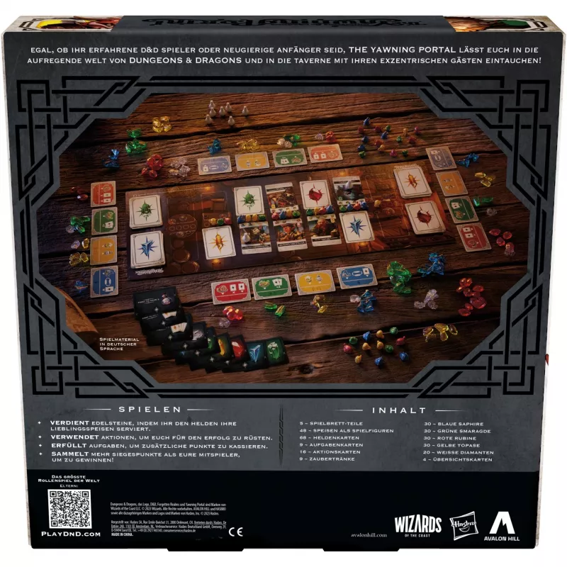 Avalon Hill Dungeons & Dragons - The Yawning Portal (edición en alemán), juego de mesa
