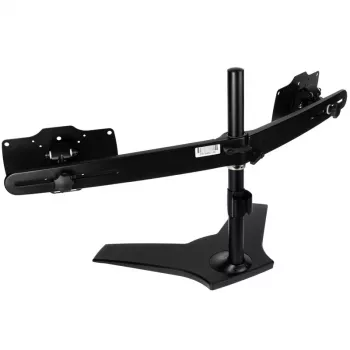 SilverStone SST-ARM23BS-L - soporte para dos monitores - negro