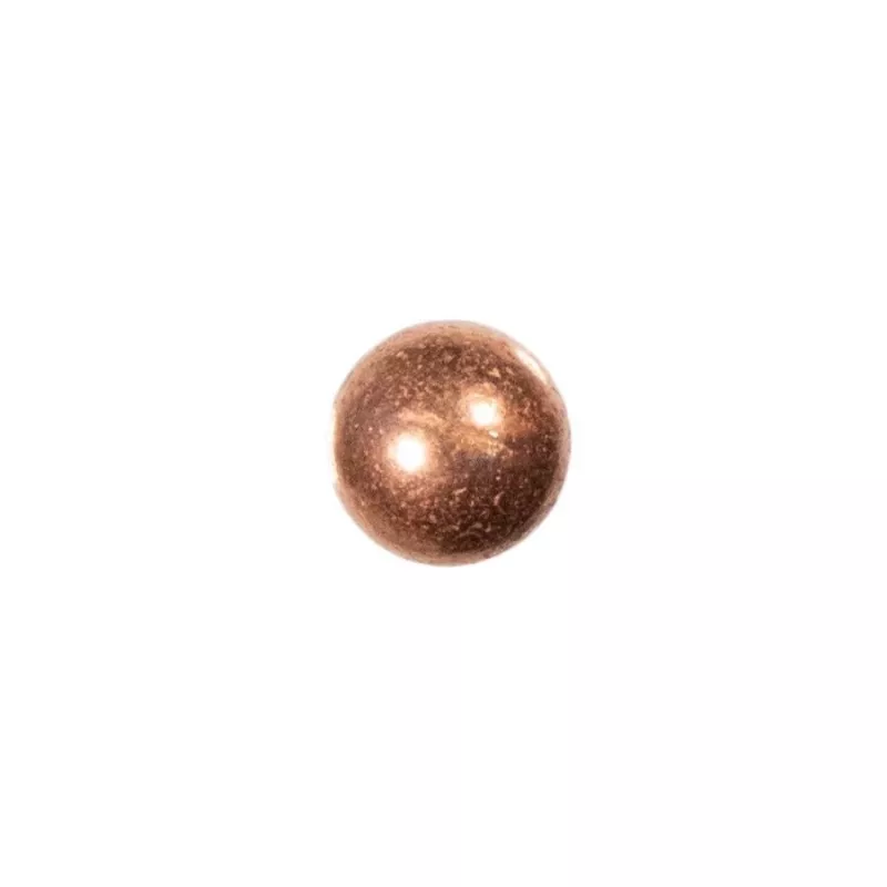 Balines RazorGun 4,46 mm BB de acero, acabado cobre, 1500 uds., dispensador de plástico