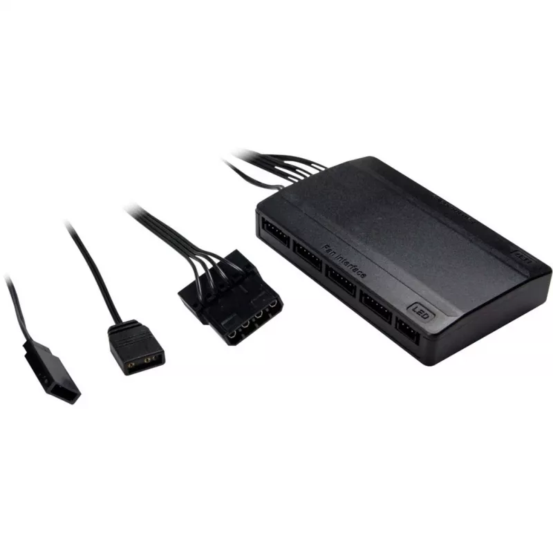 Set de ventiladores RGB INTER-TECH Argus RS-14 140mm ARGB pack de 3 Negro