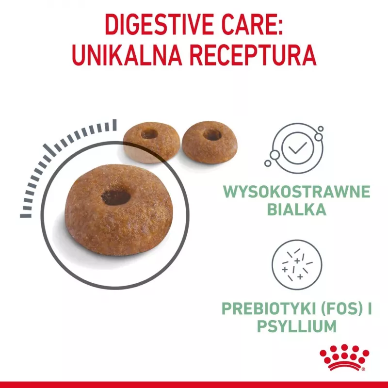 Royal Canin Digestive Care Adult pienso seco para gatos, 10 kg, pescado, aves, arroz, verduras