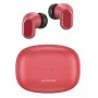 Auriculares inalámbricos TWS usams serie BH BHUBH03 Bluetooth 5.1, rojos — in-ear, con estuche de carga