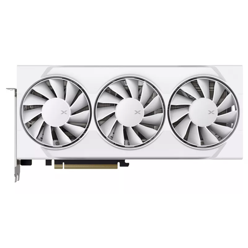 Tarjeta gráfica XFX Swift AMD Radeon RX 9060 XT OC White Triple Fan 16GB