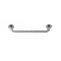 Barra de apoyo de acero inoxidable ondulada para baño 50 cm