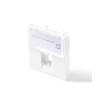 Toma de pared Lanview LKS835 45x45 mm 1 puerto Ethernet