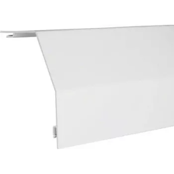 Perfil de cobertura para canaleta de distribución Hager RK1509010 (l x an x al) 2000 x 150 x 110 mm 1 ud. blanco puro (RAL 9010) (RK1509010)
