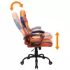 Silla de oficina Subsonic SA5573-D6 asiento acolchado naranja