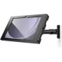 Compulocks Galaxy Tab S9/S9FE 10.9 Apex Enclosure Swing Wall Mount Black - Kit de montaje - brazo giratorio, cámara frontal/trasera y sensores expuestos -