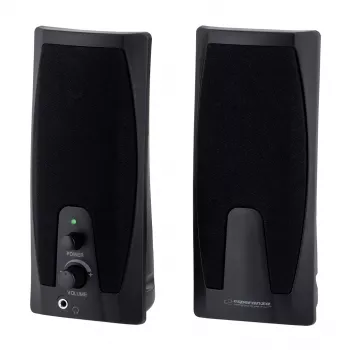Altavoz Esperanza EP110 de 2 vías negro con cable 6 W