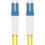 Cable de parcheo de fibra óptica helos 9/125 µm OS2 LC dúplex 0,5 m