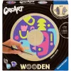 Set de formas cuadradas de madera Ravensburger CreArt — Ravensburger CreArt Wooden