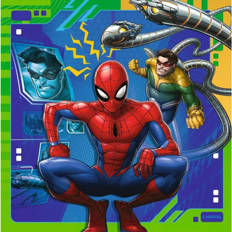 Puzle 3x49 piezas Spiderman
