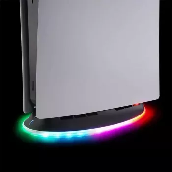 Soporte refrigerador SUBSONIC SA5656 para PS5 y PS5 Slim con iluminación LED, refrigeración multiventilador, alimentación USB