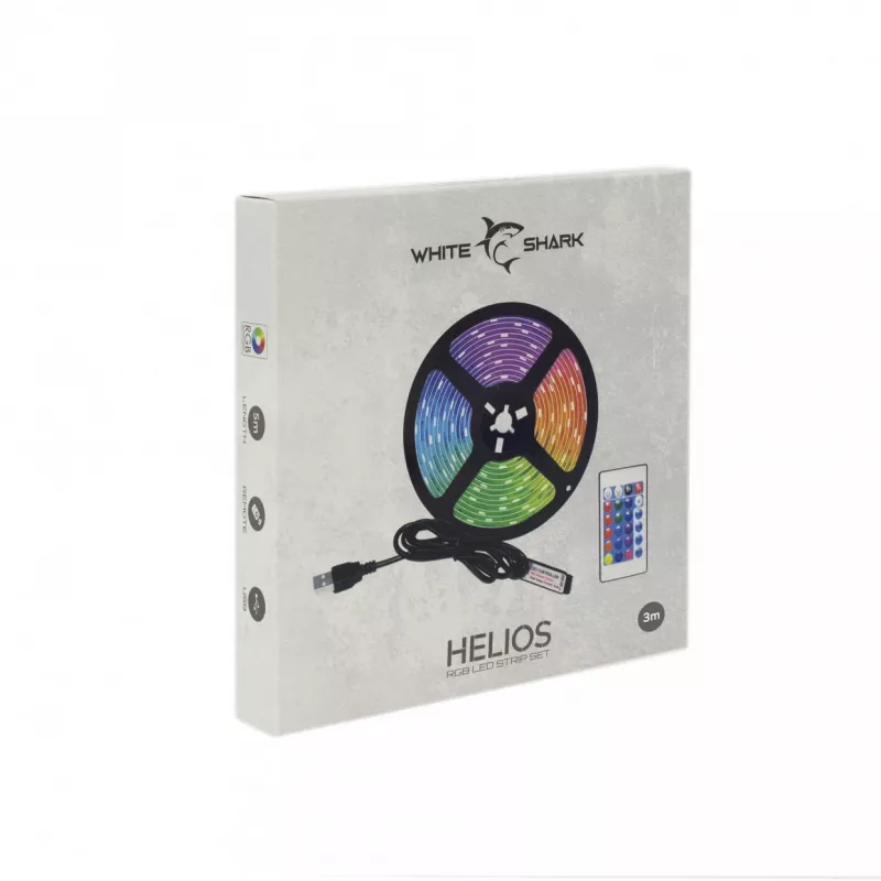 White Shark Helios LED-03 tira LED RGB Set 3m