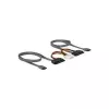 Cable SATA todo en uno DeLOCK 84239 para 2x HDD 0,5 m
