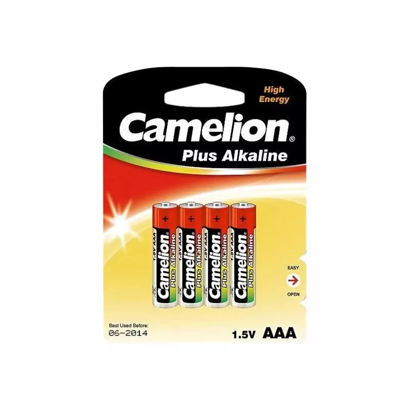 Pila desechable Camelion LR03-BP4 AAA alcalina