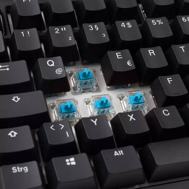 Teclado gaming Ducky Tinker 75 USB alemán negro
