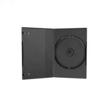 MediaRange - Caja fina para DVD - Capacidad: 1 CD, 1 DVD - Pack de 50 - Negro (BOX13-M)