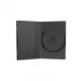 MediaRange - Caja fina para DVD - Capacidad: 1 CD, 1 DVD - Pack de 50 - Negro (BOX13-M)