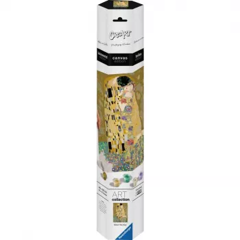Set de pintar por números Ravensburger CreArt ART Collection — El beso (Klimt) 23916, set de lienzo