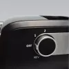 Picadora de carne eléctrica Maestro MR-854, 1500 W, 2 velocidades, 3 discos perforados, accesorio para embutidos, negra