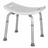 Taburete de ducha rectangular ajustable