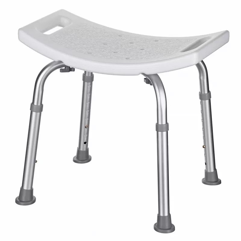 Taburete de ducha rectangular ajustable